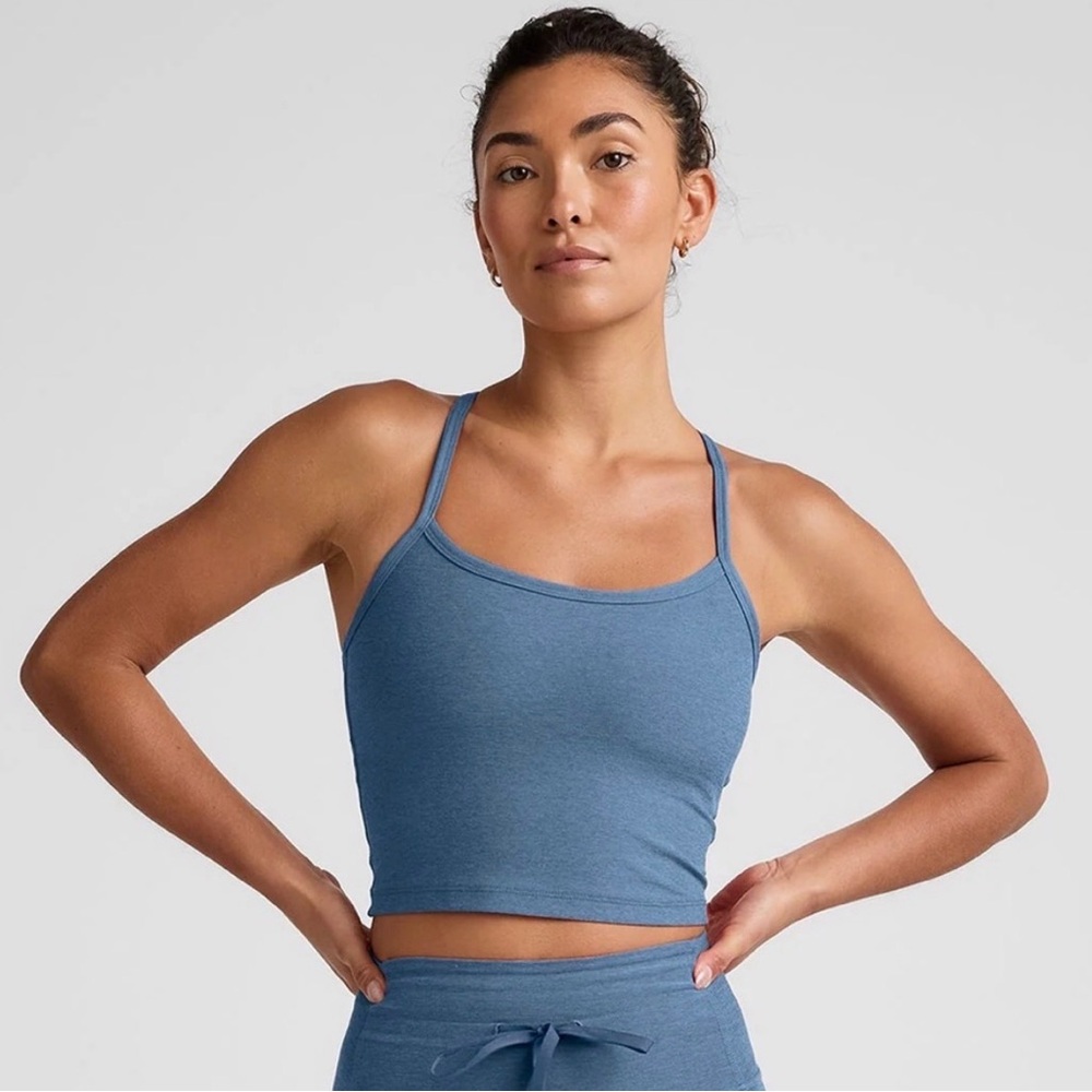 Beyond Yoga spacedeye washed denim color